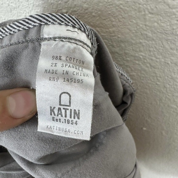 Katin Mens Tie Dye Patio Short Size L Gray Casual Athletic - Picture 4 of 9